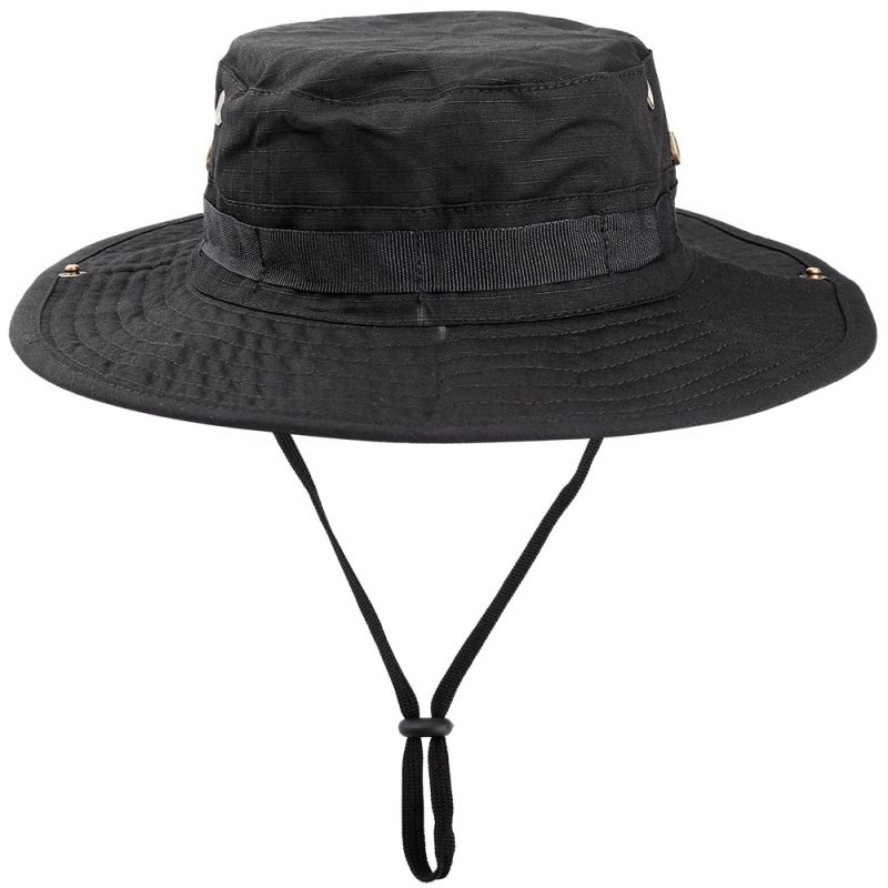 chapeau militaire noir